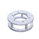 Adapter ring with 6 pins 245 mm diameter / 202 mm center...