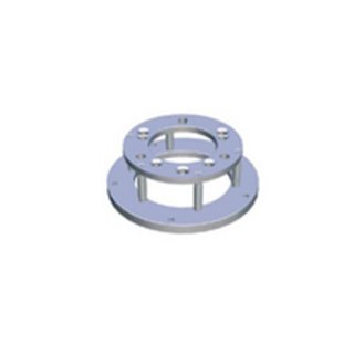 Adapter ring with 5 pins 203 mm diameter / 164 mm center diameter