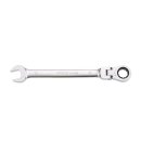 Combination wrench with ratchet, flexible, 12-point, 8mm