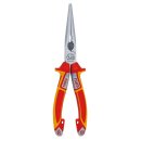 VDE needle nose pliers straight, 205 mm