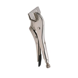 Wide mouth grip pliers, flat jaws, 245 mm