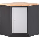 MSS 845 mm corner cabinet with wooden worktop