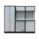 MSS 2262 mm cupboard. m. extra deep stainless steel worktop