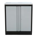 MSS 845 mm wall cabinet with stainless steel worktop