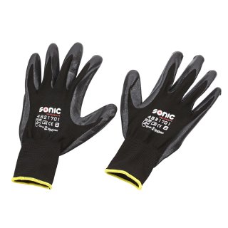 Nitrile gloves size 8 (medium)