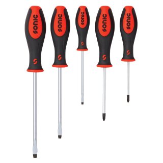Tournevis à frapper plats et phillips (5pc)