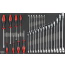 SFS screwdriver and wrench set, 29 pcs.