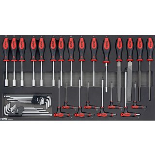 SFS socket wrench and Allen key set