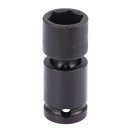 1/2 impact screw socket with cardan joint 19 mm