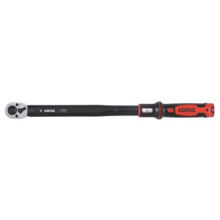 3/8 torque wrench with push-through square, 10-50 Nm