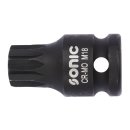 1/2 multi-tooth bit, impact wrench resistant, 43 mm, M14
