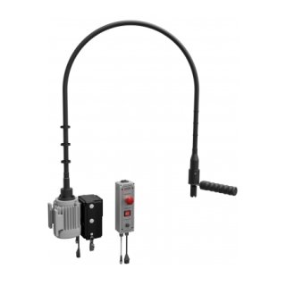 MIRA Vario-Drive Unit with flexible and variable adjustable shaft for all Mira valve seat refacing devices