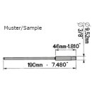 SERDI Führungspilot CS 10,73mm, L=190mm, Schaft...
