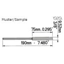 SERDI Führungspilot CL 8,20mm, L=190mm, Schaft...
