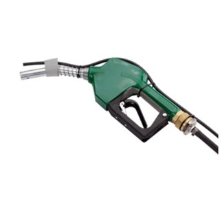 Automatic petrol pump nozzle